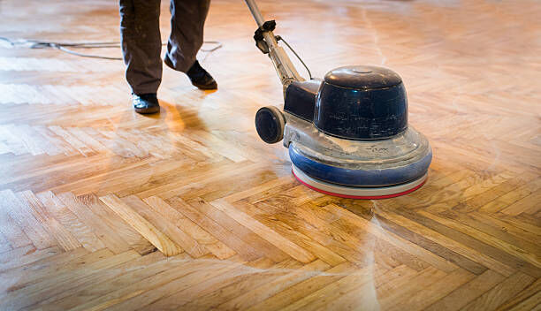 Clean shiny floors at Mcgerr Sons